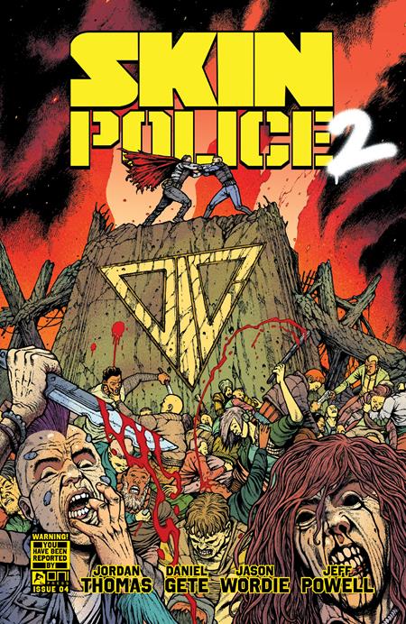  OCT25250961 | SKIN POLICE 2 @4 (OF 4) CVR A DANIEL GETE PRE ORDER/ÖN SİPARİŞ [OCT25] | ONI  