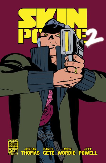  OCT25250962 | SKIN POLICE 2 @4 (OF 4) CVR B JAVIER RODRIGUEZ VAR PRE ORDER/ÖN SİPARİŞ [OCT25] | ONI  