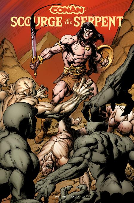  OCT25251081 | CONAN THE BARBARIAN SCOURGE OF THE SERPENT @4 (OF 4) CVR C MARK BAGLEY VAR PRE ORDER/ÖN SİPARİŞ [OCT25] | LUNAR  