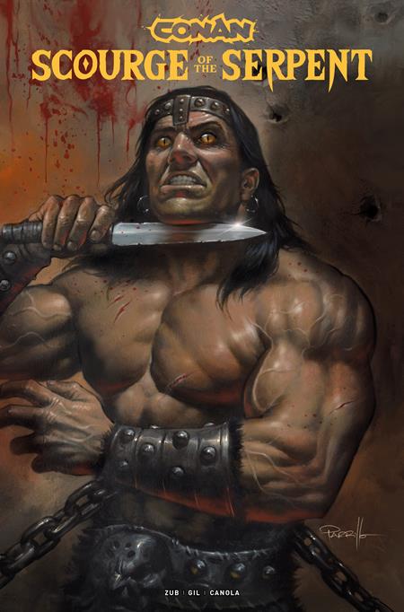  OCT25251080 | CONAN THE BARBARIAN SCOURGE OF THE SERPENT @4 (OF 4) CVR B LUCIO PARRILLO VAR PRE ORDER/ÖN SİPARİŞ [OCT25] | LUNAR  