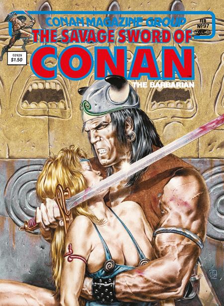 Weekly Pull list - SAVAGE SWORD OF CONAN THE ORIGINAL COMICS OMNIBUS HC VOL 07 DIRECT MARKET EDITION CVR (MR)