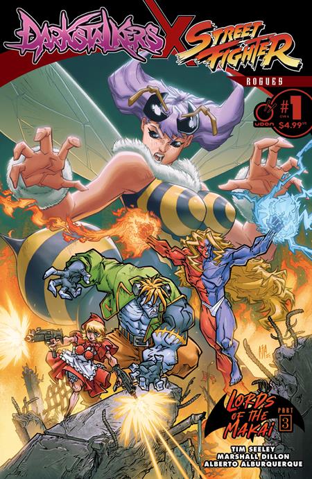  OCT25251086 | DARKSTALKERS X STREET FIGHTER ROGUES @1 (ONE SHOT)CVR A ALBERTO ALBURQUERQUE PRE ORDER/ÖN SİPARİŞ [OCT25] | LUNAR  