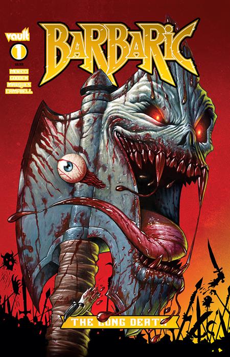 Weekly Pull list - BARBARIC THE LONG DEATH #1 (OF 3) CVR D INC 1:50 PETE CARROLL VAR