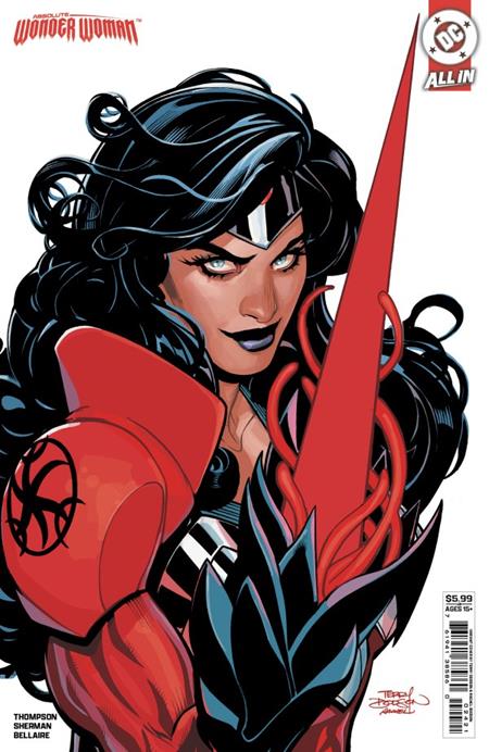  OCT201020261282 | DF ABSOLUTE WONDER WOMAN @24 VARIANT SIGNED BY TERRY & RACHEL DODSON PRE ORDER/ÖN SİPARİŞ [OCT26] | LUNAR  