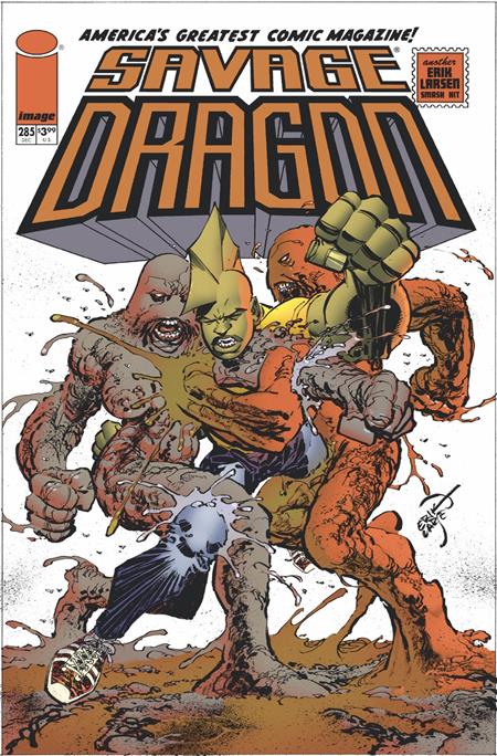  OCT201020261368 | SAVAGE DRAGON @285 CVR A ERIK LARSEN PRE ORDER/ÖN SİPARİŞ [OCT26] | IMAGE  