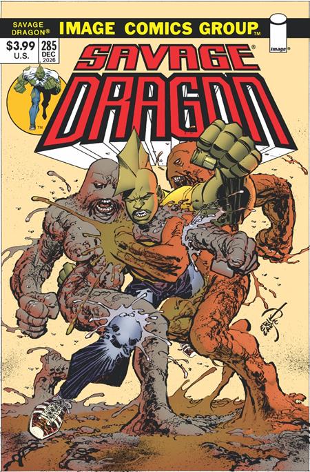  OCT201020261369 | SAVAGE DRAGON @285 CVR B ERIK LARSEN RETRO VAR PRE ORDER/ÖN SİPARİŞ [OCT26] | IMAGE  