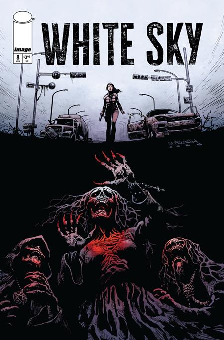  OCT201020261184 | WHITE SKY @8 CVR A MARCELO FRUSIN PRE ORDER/ÖN SİPARİŞ [OCT26] | IMAGE  