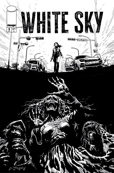  OCT201020261185 | WHITE SKY @8 CVR B MARCELO FRUSIN B&W VAR PRE ORDER/ÖN SİPARİŞ [OCT26] | IMAGE  