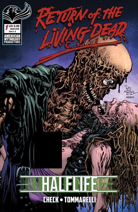  OCT201020261074 | RETURN LIVING DEAD HALFLIFE @1 CVR G RICHARD BONK RISQUE VAR PRE ORDER/ÖN SİPARİŞ [OCT26] | LUNAR  