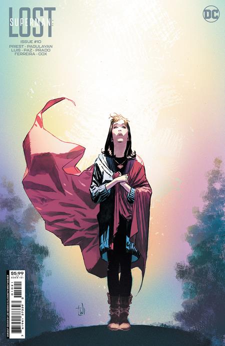 SUPERMAN LOST #10 (OF 10) CVR B LEE WEEKS CARD STOCK VAR