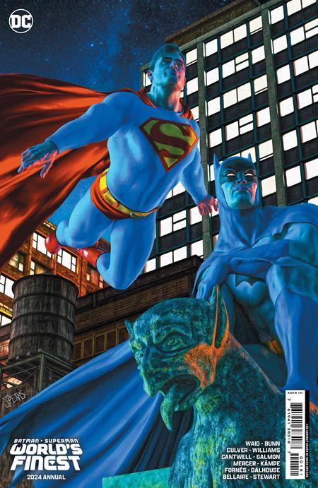 BATMAN SUPERMAN WORLDS FINEST 2024 ANNUAL #1 (ONE SHOT) CVR E INC 1:50 MARK SPEARS CARD STOCK VAR