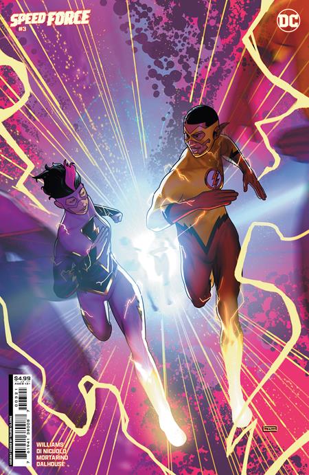 SPEED FORCE #3 (OF 6) CVR B TAURIN CLARKE CARD STOCK VAR
