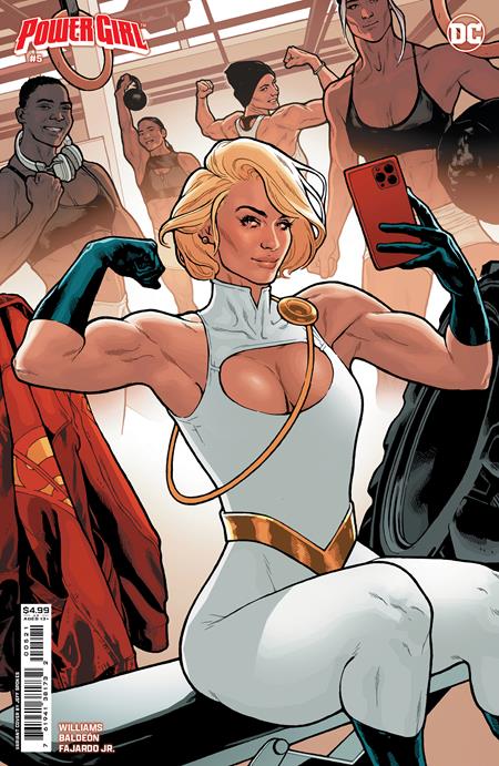 POWER GIRL #5 CVR B JEFF SPOKES CARD STOCK VAR