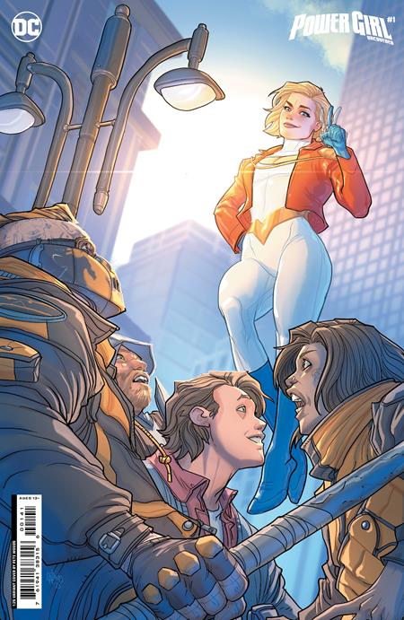 POWER GIRL UNCOVERED #1 (ONE SHOT) CVR E INC 1:25 PETE WOODS VAR