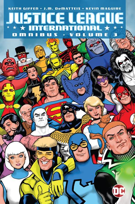 Justice League International Omnibus #3 cover