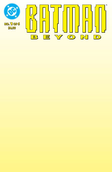 BATMAN BEYOND #1 FACSIMILE EDITION CVR B BLANK CARD STOCK VAR