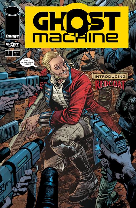 GHOST MACHINE (ONE SHOT)  CVR D BRYAN HITCH VAR
