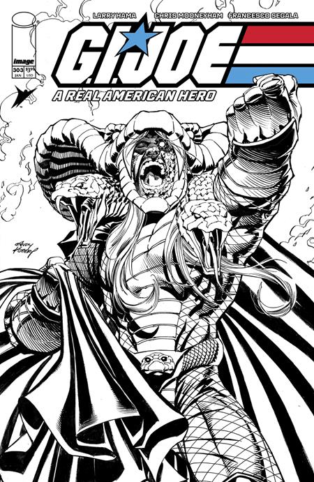 GI JOE A REAL AMERICAN HERO #303  CVR B ANDY KUBERT VAR