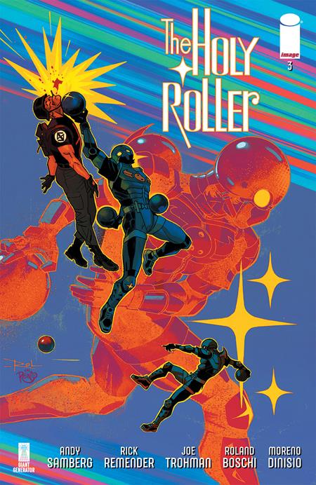 HOLY ROLLER #3  CVR A ROLAND BOSCHI & MORENO DINISIO