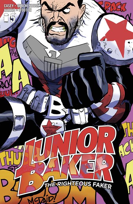 JUNIOR BAKER THE RIGHTEOUS FAKER #5 (OF 5)  CVR C INC 1:20 DAN MCDAID VAR