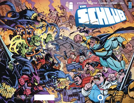 SCHLUB #6  CVR E INC 1:75 TYRELL CANNON FOIL WRAPAROUND VAR