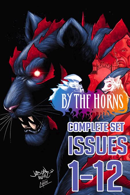 BY THE HORNS VOL 2 DARK EARTH COMPLETE SET
