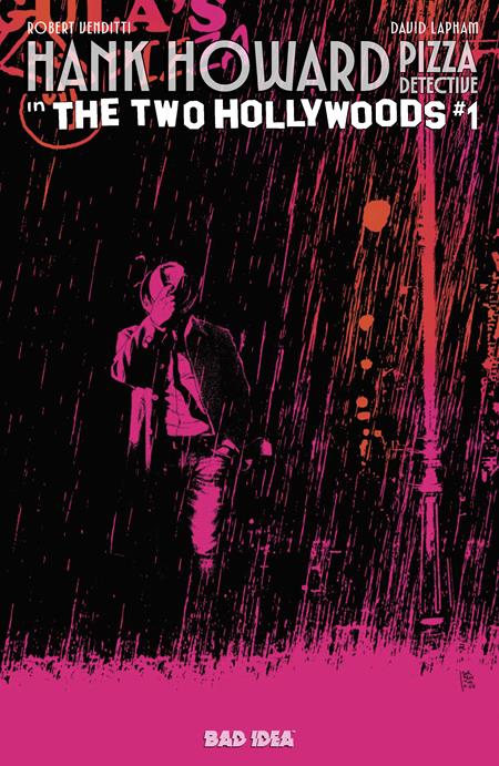 HANK HOWARD PIZZA DETECTIVE #1 (OF 2) THE TWO HOLLYWOODS CVR C ANDREA SORRENTINO VAR