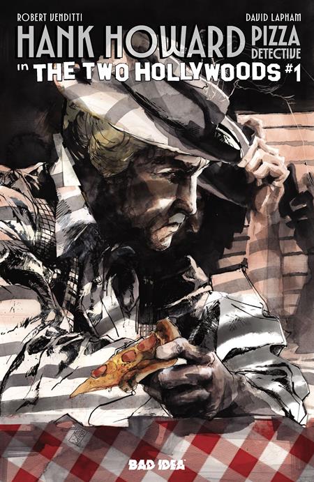 HANK HOWARD PIZZA DETECTIVE #1 (OF 2) THE TWO HOLLYWOODS CVR D 1:20 INC JONATHAN MARKS BARRAVECCHIA VAR