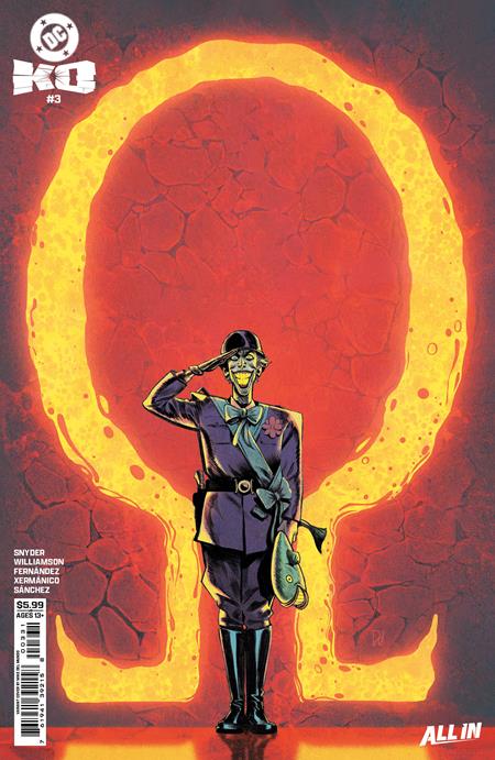 DC K.O. #3 (OF 5) CVR C MIKE DEL MUNDO CARD STOCK VAR