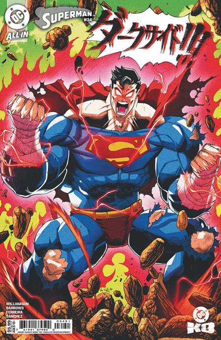 SUPERMAN #34 CVR E MARIO FOCCILLO CARD STOCK VAR (DC K.O.)