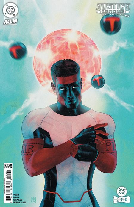 JUSTICE LEAGUE UNLIMITED #15 CVR E KEVIN WADA CARD STOCK VAR (DC K.O.)