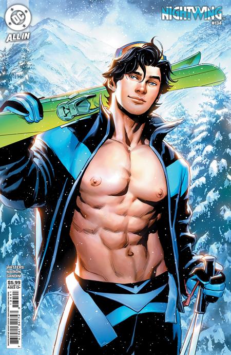 NIGHTWING #134 CVR E TRAVIS MOORE SWEATER WEATHER CARD STOCK VAR