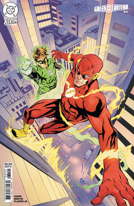 GREEN LANTERN #31 CVR D CHRIS CAMPANA & NORM RAPMUND CARD STOCK VAR