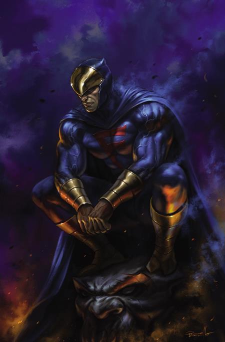 Weekly Pull list - BLUE FALCON & DYNOMUTT #5 CVR E LUCIO PARRILLO METAL VIRGIN CVR VAR