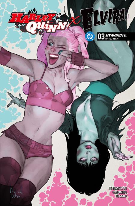 Weekly Pull list - HARLEY QUINN X ELVIRA #4 CVR D BEN CALDWELL VAR