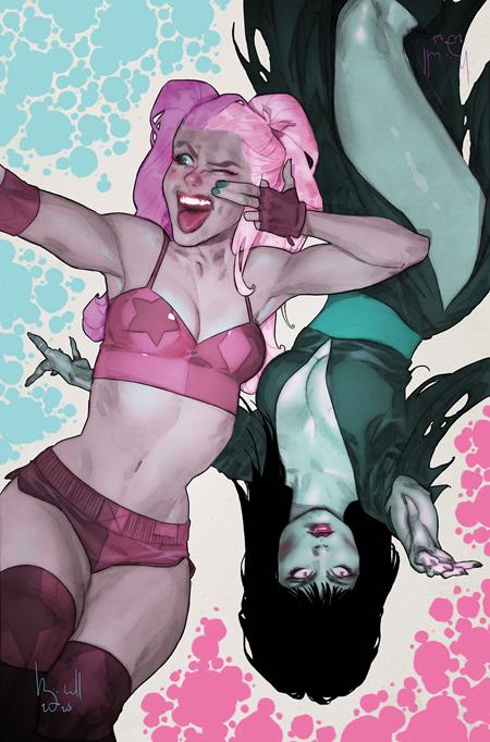 Weekly Pull list - HARLEY QUINN X ELVIRA #4 CVR I INC 1:10 BEN CALDWELL VIRGIN VAR