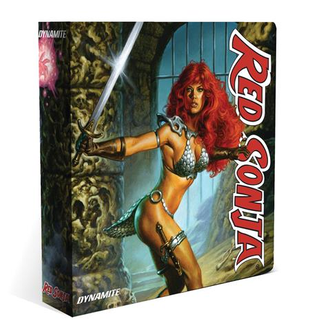 RED SONJA 2025 DELUXE TRADING CARD BINDER