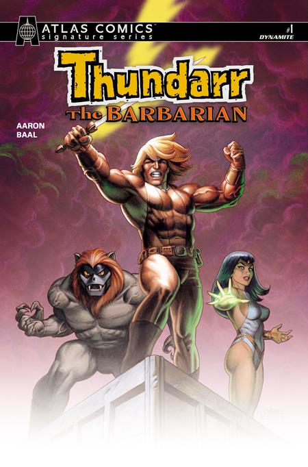  NOV25251126 | THUNDARR THE BARBARIAN @1 CVR H JOSEPH MICHAEL LINSNER SIGNED ATLAS EDITION VAR PRE ORDER/ÖN SİPARİŞ [NOV25] | LUNAR  