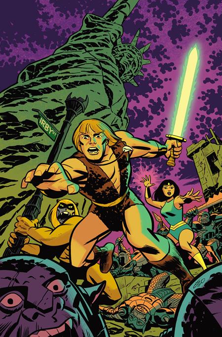  NOV25251073 | THUNDARR THE BARBARIAN @1 CVR J MICHAEL CHO METAL VIRGIN CVR VAR PRE ORDER/ÖN SİPARİŞ [NOV25] | LUNAR  
