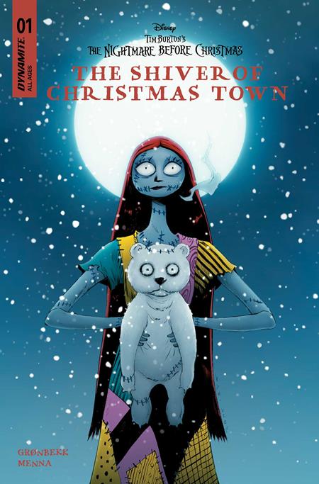 Weekly Pull list - TIM BURTONS THE NIGHTMARE BEFORE CHRISTMAS THE SHIVER OF CHRISTMAS TOWN #1 CVR A JAE LEE