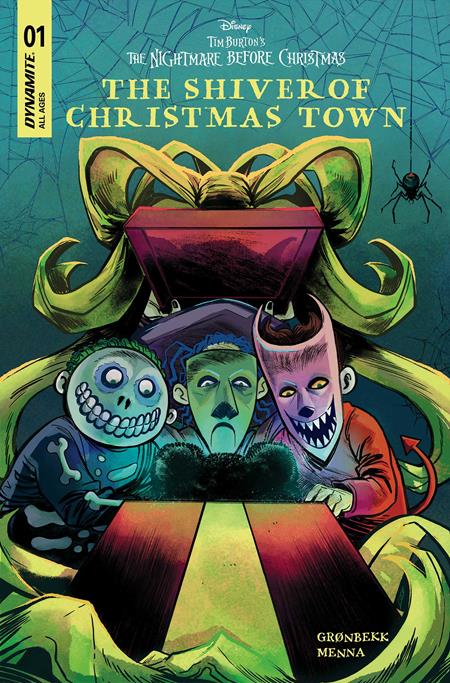 Weekly Pull list - TIM BURTONS THE NIGHTMARE BEFORE CHRISTMAS THE SHIVER OF CHRISTMAS TOWN #1 CVR B SOO LEE VAR