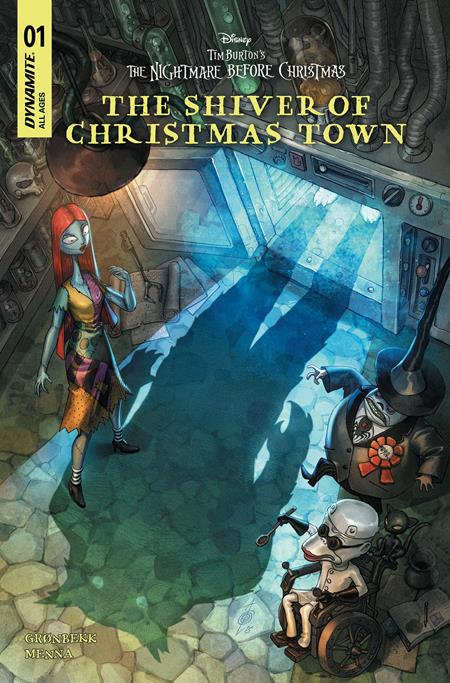 Weekly Pull list - TIM BURTONS THE NIGHTMARE BEFORE CHRISTMAS THE SHIVER OF CHRISTMAS TOWN #1 CVR C ALAN QUAH VAR