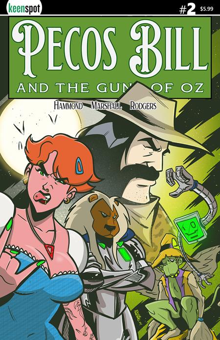 Weekly Pull list - PECOS BILL & THE GUNS OF OZ #2 CVR A ERICK MARSHALL J HAMMOND (MR)