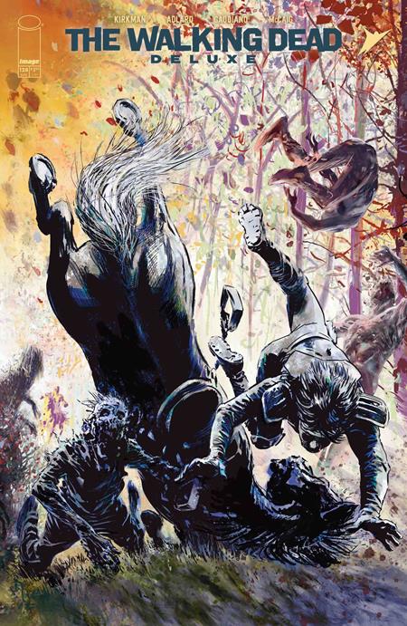 WALKING DEAD DELUXE #128 CVR C STEFFANO GAUDIANO VAR (MR)