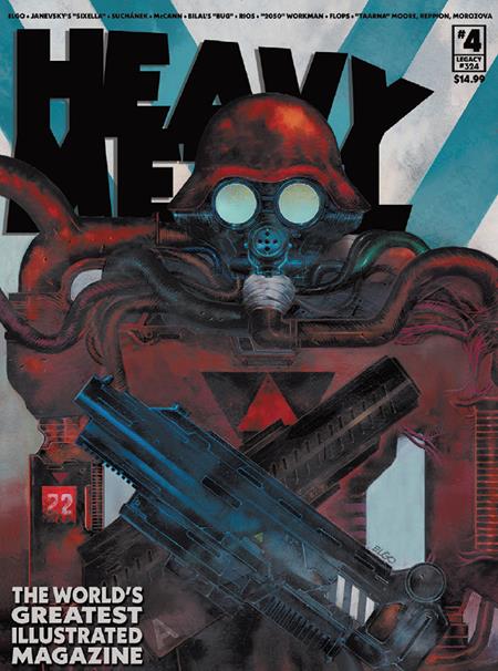  NOV25250979 | HEAVY METAL MAGAZINE @4 CVR B ELGO VAR PRE ORDER/ÖN SİPARİŞ [NOV25] | LUNAR  