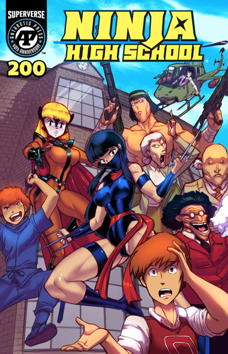 Weekly Pull list - NINJA HIGH SCHOOL #200 CVR B FRED PERRY VAR