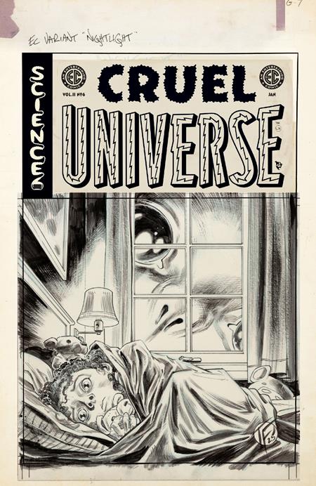 EC CRUEL UNIVERSE 2 #6 (OF 12) CVR D INC 1:20 TOM FOWLER B&W ARTIST EDITION VAR