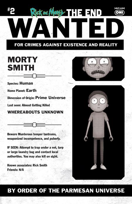 RICK AND MORTY THE END #2 (OF 6) CVR C INC 1:10 PHIL MURPHY MOST WANTED VAR