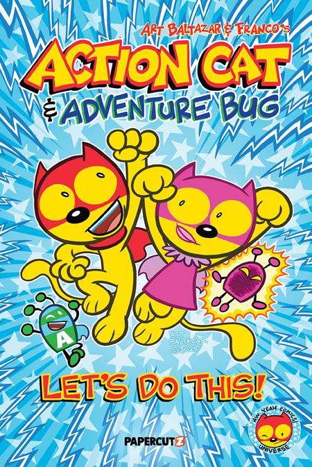  NOV25250179 | ACTION CAT & ADVENTURE BUG HC LETS DO THIS PRE ORDER/ÖN SİPARİŞ [NOV25] | LUNAR  