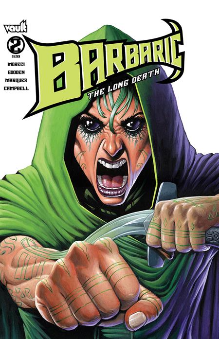 BARBARIC THE LONG DEATH #2 (OF 3) CVR D INC 1:25 PETE CARROLL VAR